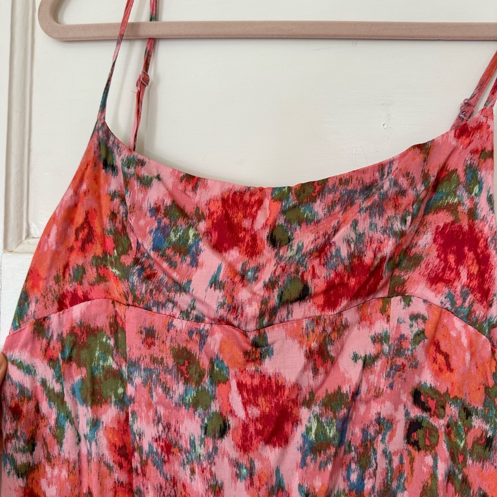 Pink Floral Tank - Picture 2 of 2